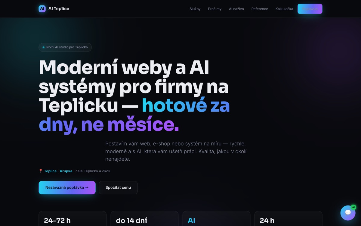 AI Teplicko (v1)